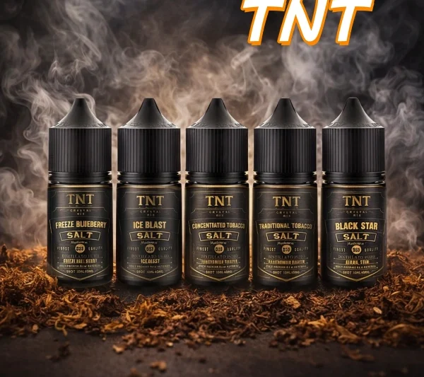TNT SALT 煙草系列 30ML/40MG 醇厚煙感 永恆經典 水果爆珠 電子煙 煙油 丁鹽 鹽油