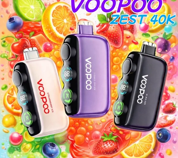VOOPOO ZEST 40000口 20ML 大容量 一次性拋棄式電子煙 煙油主機 電子煙主機