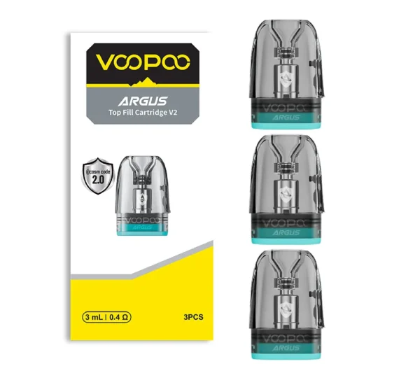 阿格斯 V2 通用空彈 一盒三入 ARGUS V2 VOOPOO 電子煙空彈 主機煙彈 空倉